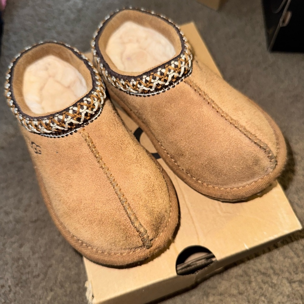 UGG Tan Suede Slip-On Footwear